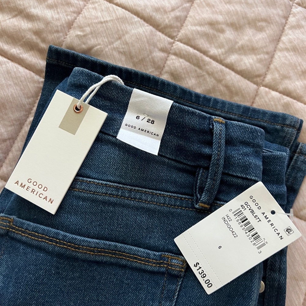 Blue jeans from Good American
